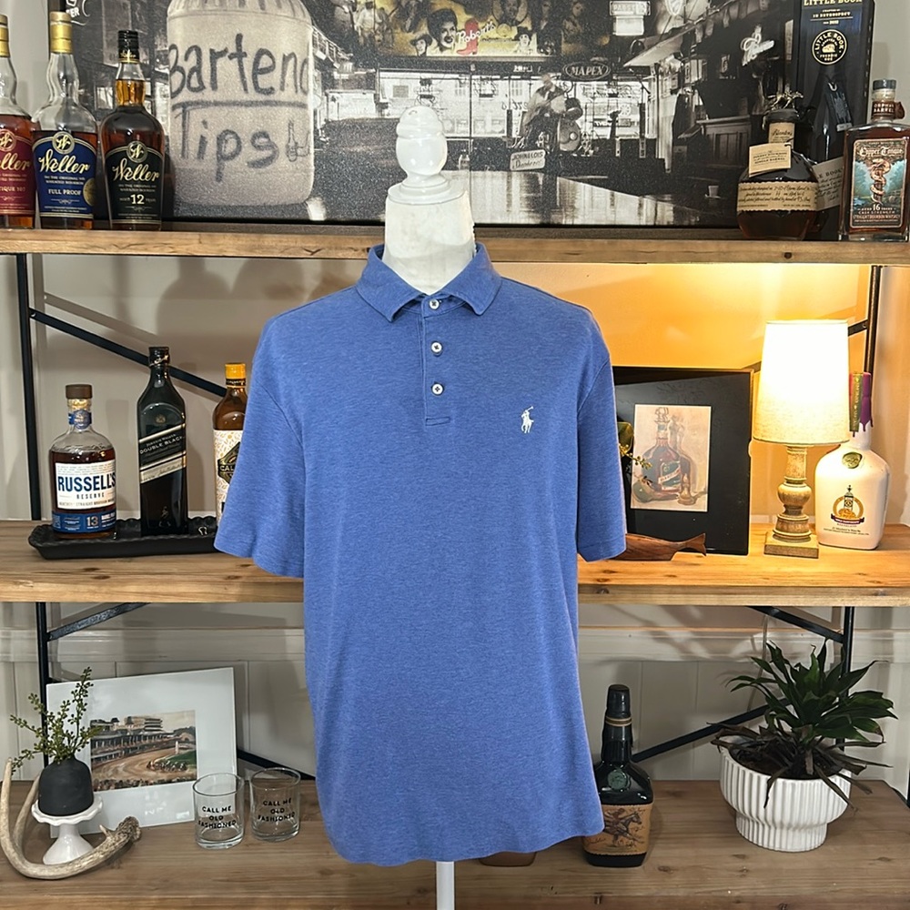 Ralph Lauren Soft Cotton Polo Shirt Classic Fit Large